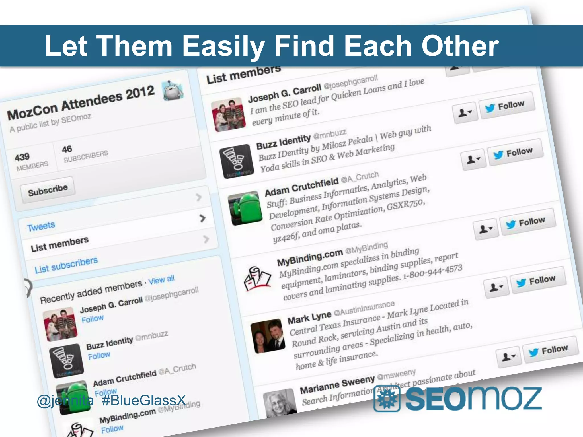 Let Them Easily Find Each Other




@jennita #BlueGlassX
 