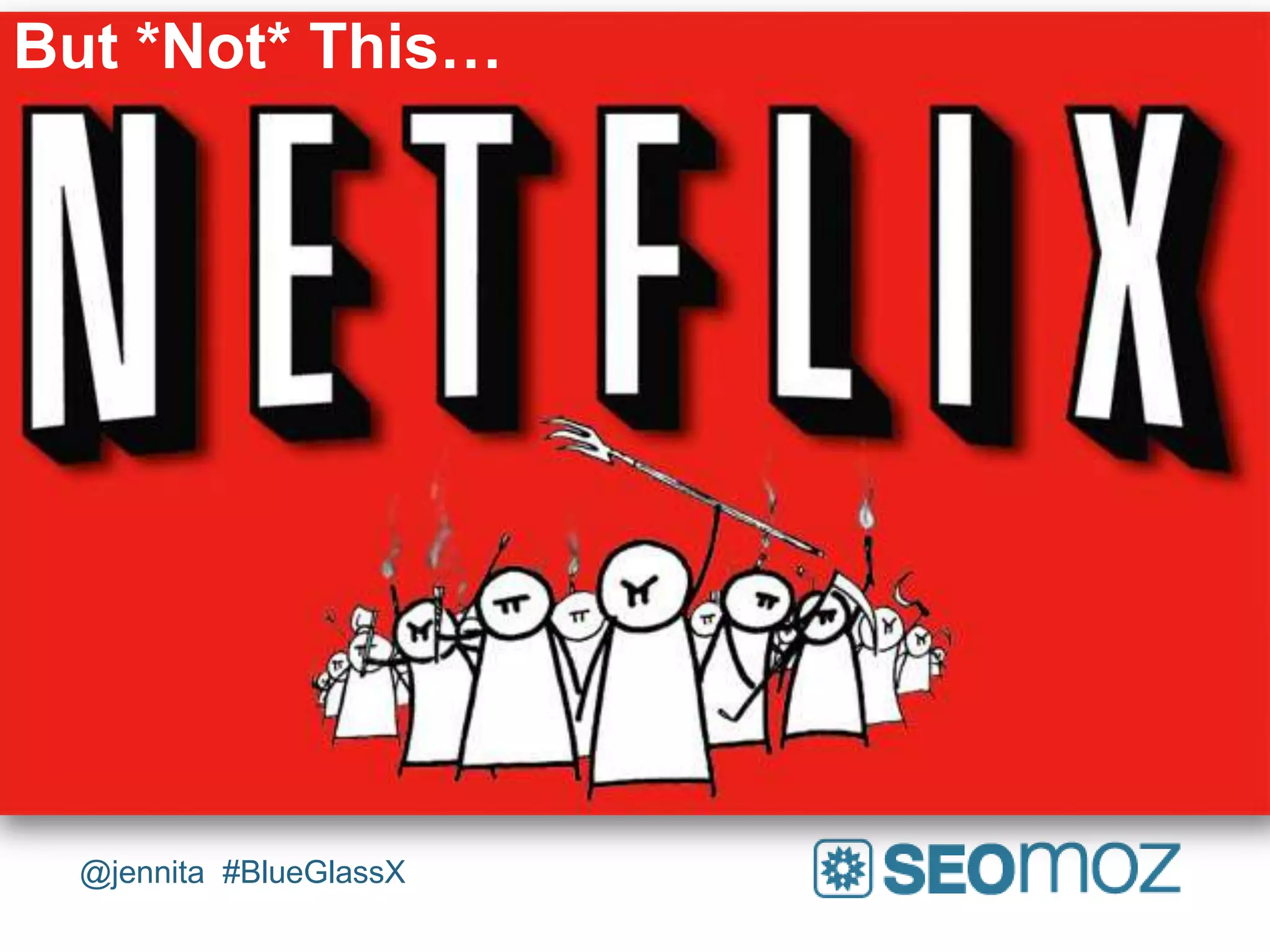 But *Not* This…
  Community = Emotion




 @jennita #BlueGlassX
 