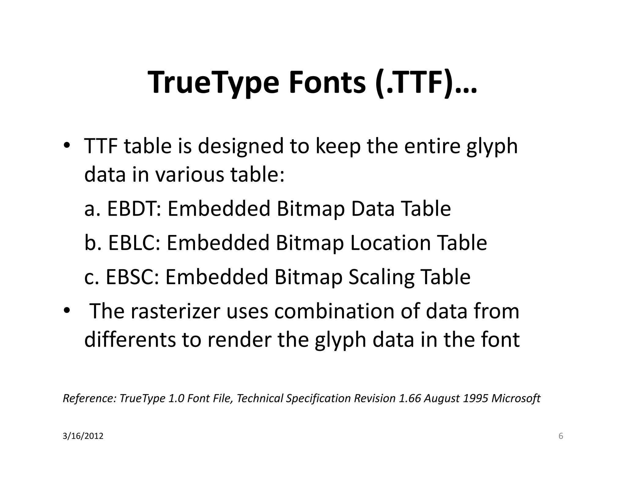 GDI Font Fuzzing in Windows Kernel For Fun | PDF