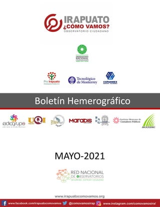 Boletín Hemerográfico
MAYO-2021
 