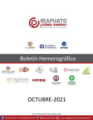 Boletín Hemerográfico
OCTUBRE-2021
 