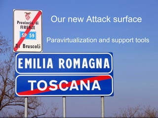 Once again Do MITM between ESX and vCenter Take the ESX offline. Wait for reconnection by admin. Spoof ESX’s certificate CN. Admin gets a warning, you get his password. 