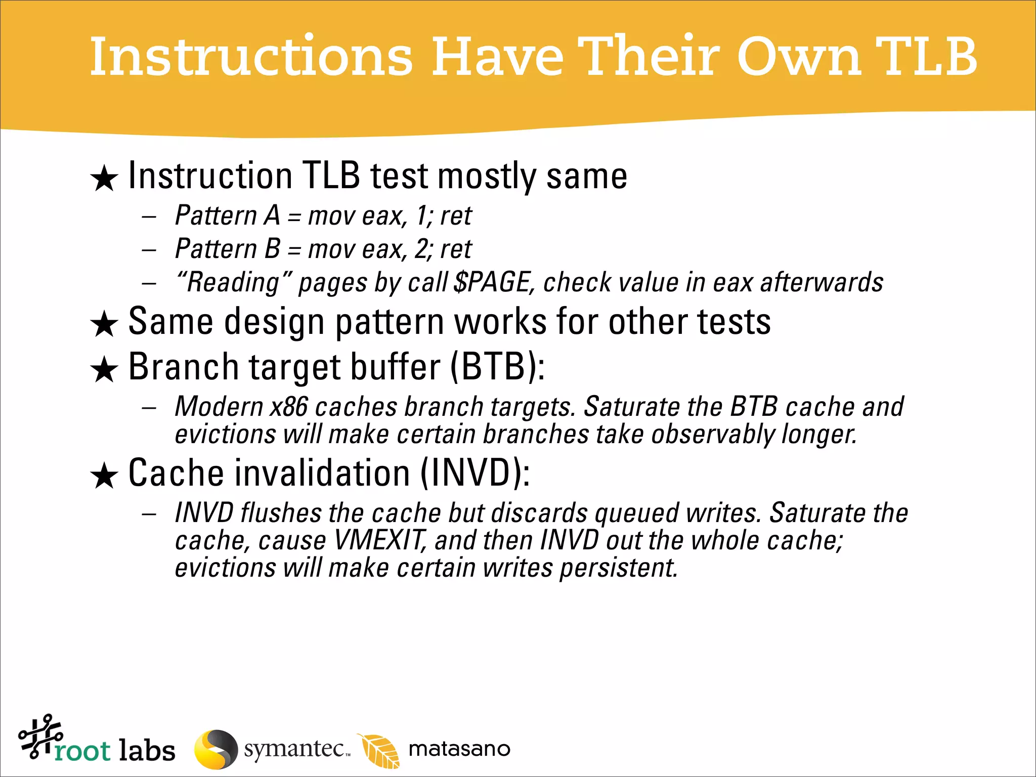 Don't Tell Joanna the Virtualized Rootkit is Dead (Blackhat 2007)