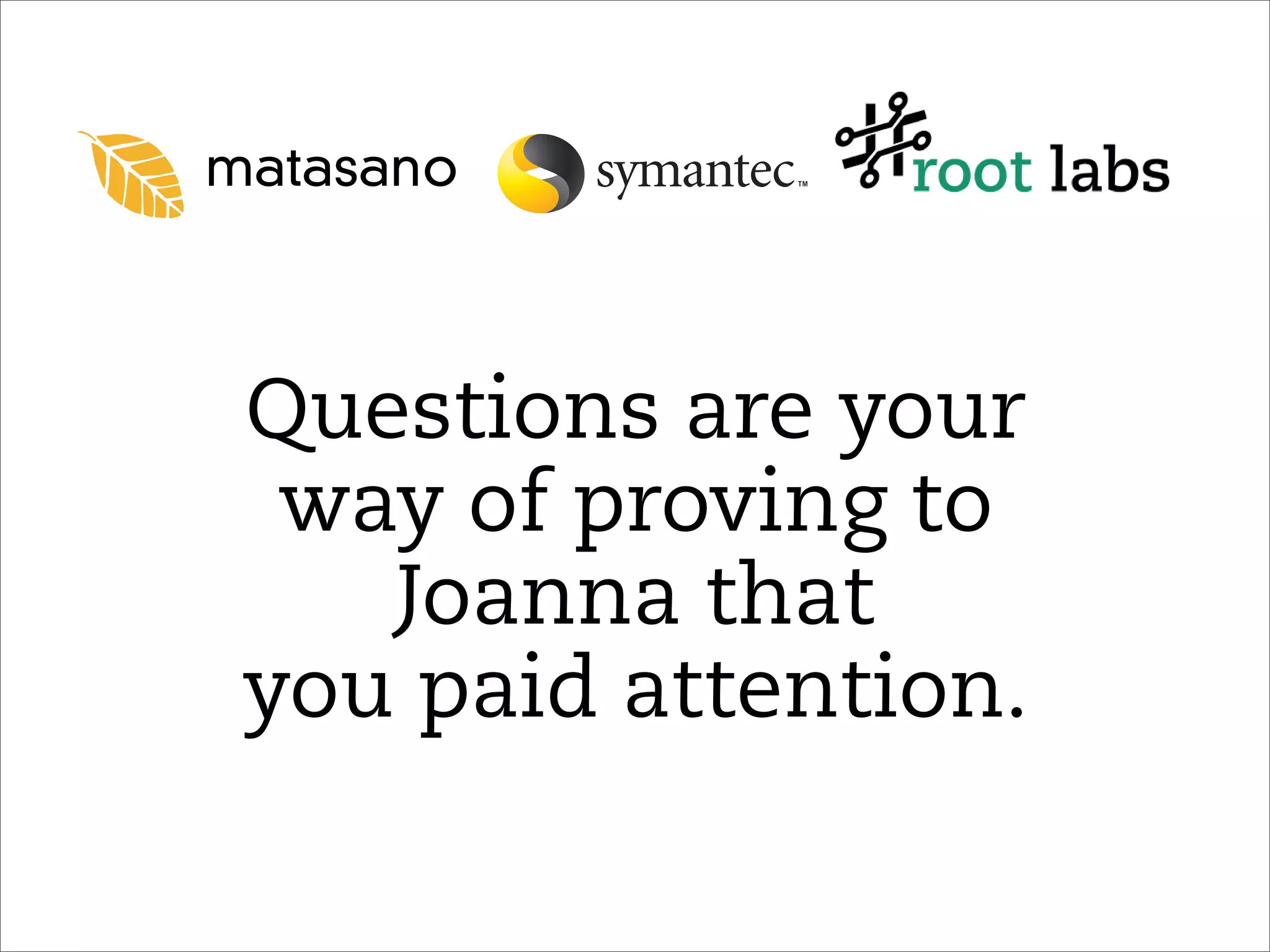 Don't Tell Joanna the Virtualized Rootkit is Dead (Blackhat 2007)