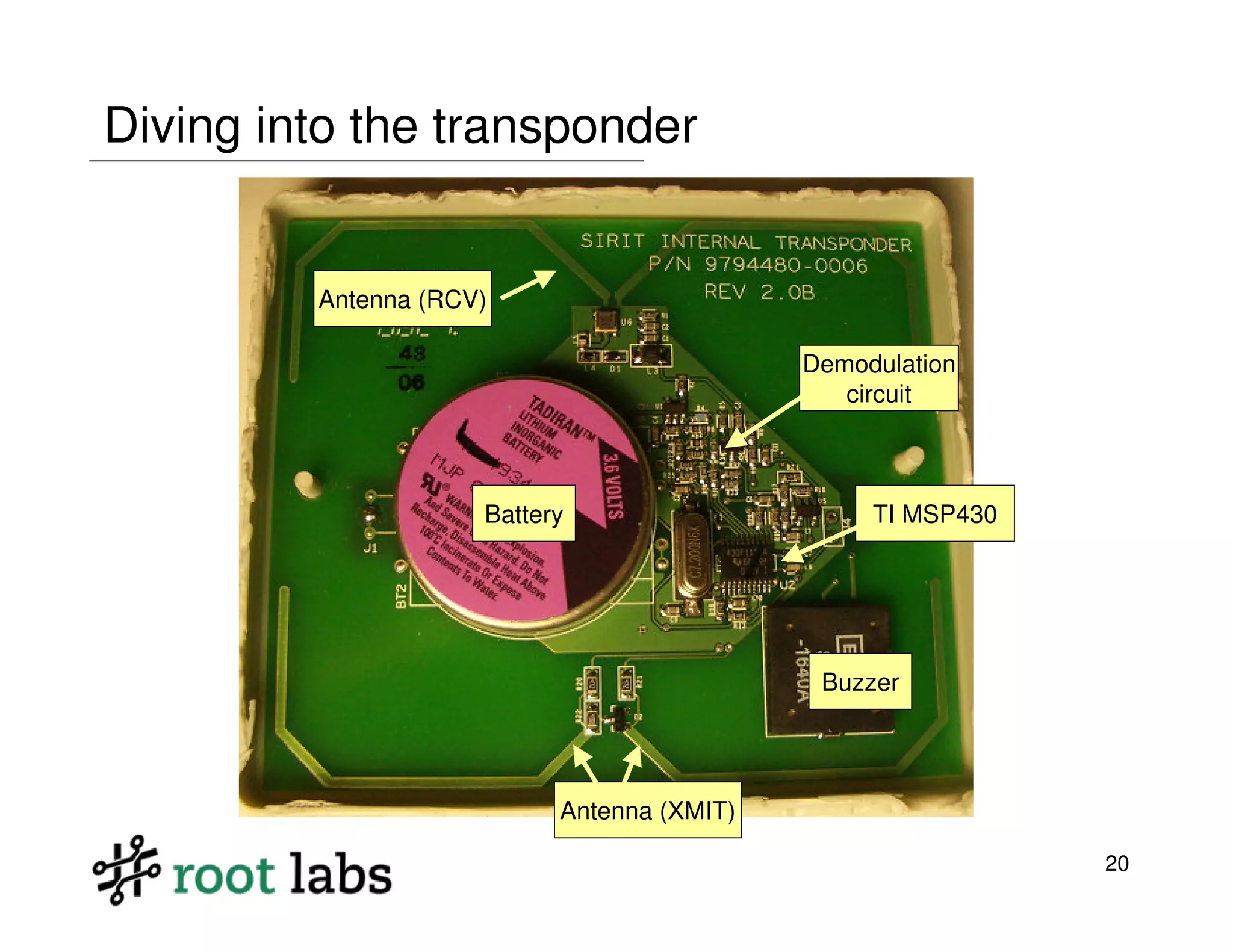 Highway to Hell: Hacking Toll Systems (Blackhat 2008)