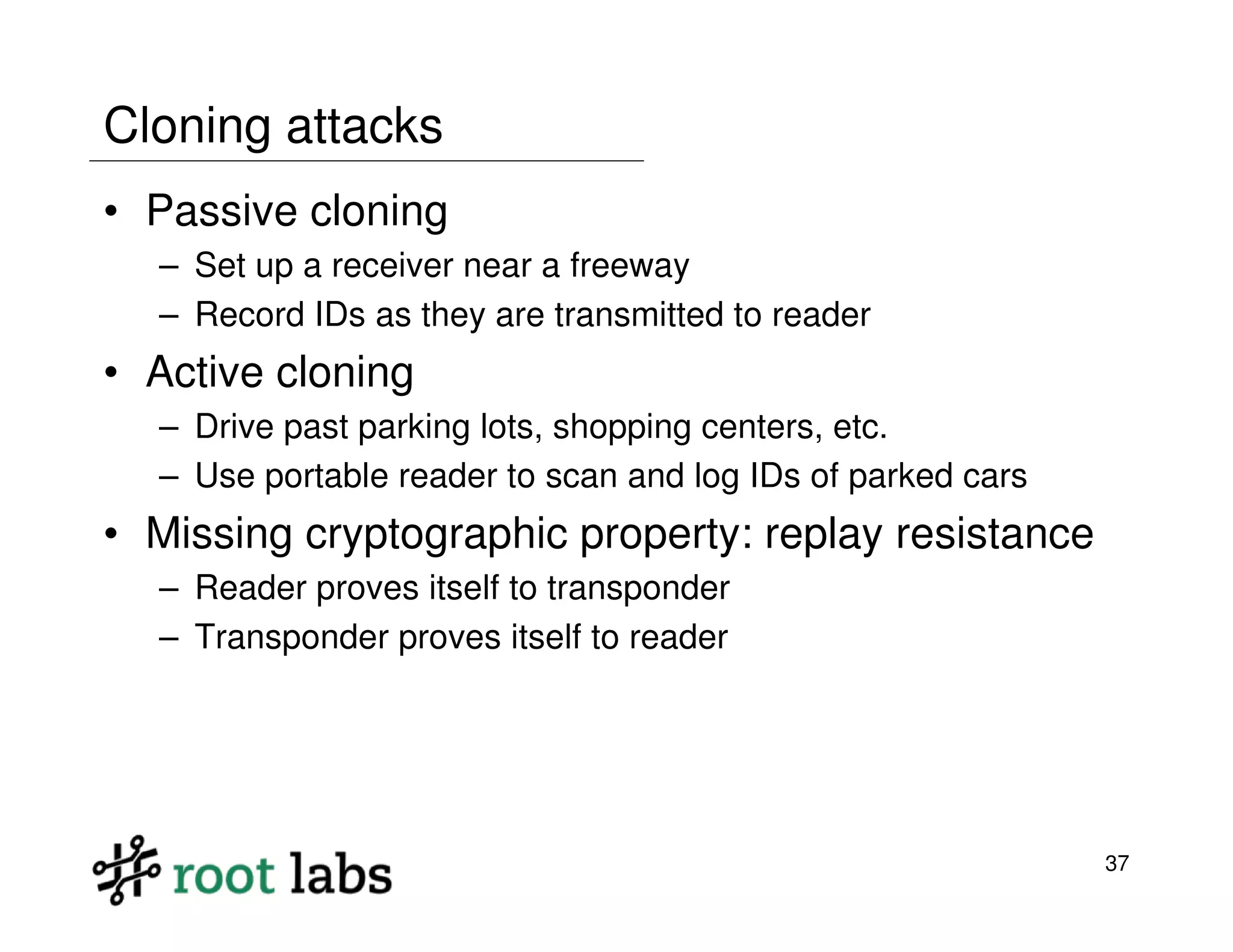 Highway to Hell: Hacking Toll Systems (Blackhat 2008)