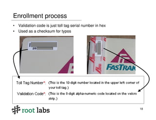 Highway to Hell: Hacking Toll Systems (Blackhat 2008)