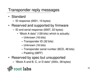 Highway to Hell: Hacking Toll Systems (Blackhat 2008)