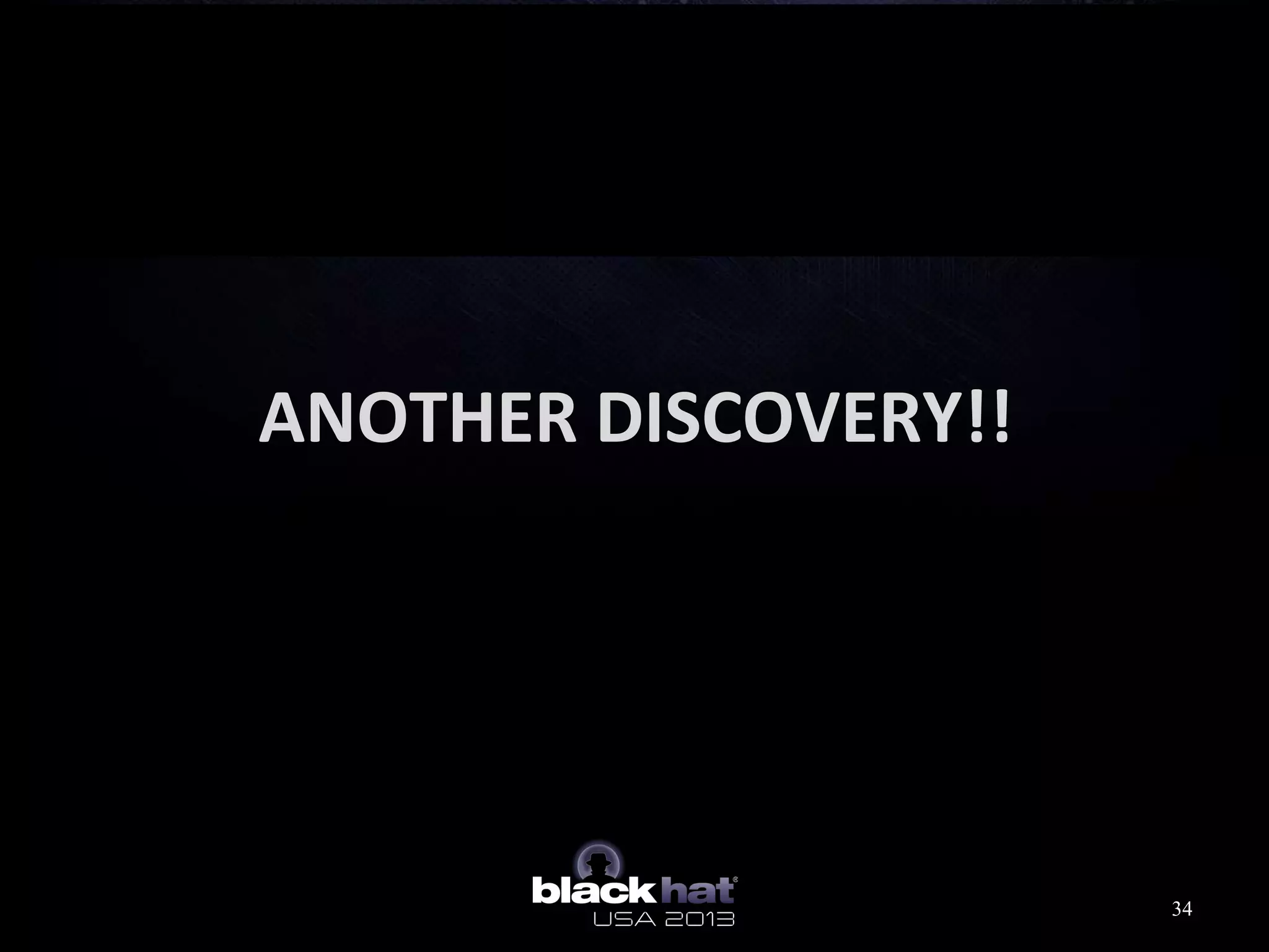 ANOTHER DISCOVERY!!
34
 