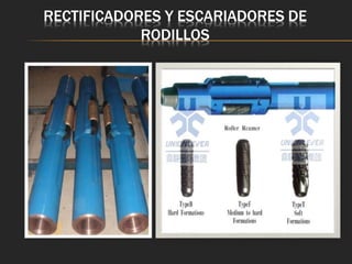 RECTIFICADORES Y ESCARIADORES DE
RODILLOS
 
