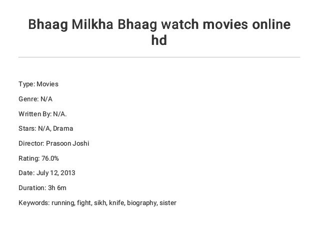 bhaag milkha bhaag watch online bhaag milkha bhaag watch online