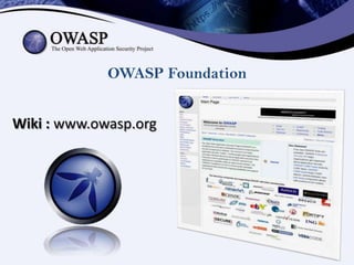 OWASP Foundation


Wiki : www.owasp.org
 