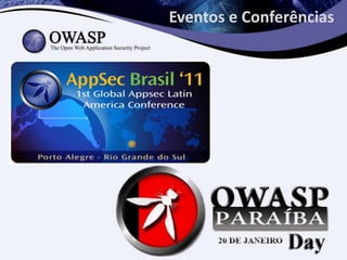 Eventos e Conferências
 