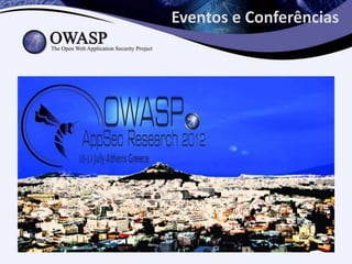 Eventos e Conferências
 