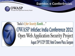 Eventos e Conferências
 