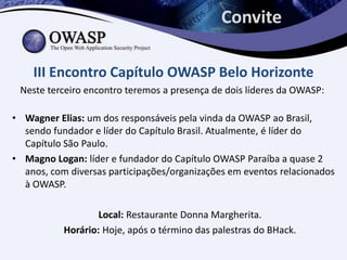Owasp Chapter Belo Horizonte