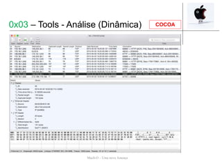 Mach-O – Uma nova Ameaça
COCOA0x03 – Tools - Análise (Dinâmica)
 