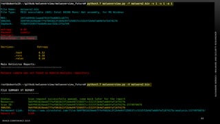 ALEXANDREBORGES–MALWAREANDSECURITYRESEARCHER
BHACK CONFERENCE 2019
63
 