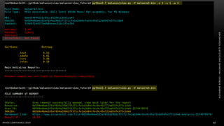 ALEXANDREBORGES–MALWAREANDSECURITYRESEARCHER
BHACK CONFERENCE 2019 65
 