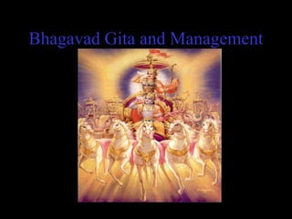 Bhagavad Gita and Management  