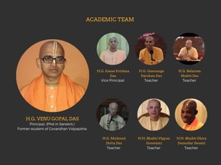 Bhagavata mahavidyalaya presentation