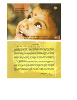 Bhagyalakshmi medical examination 2010