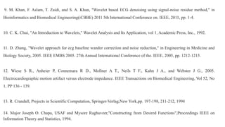 Advanced ECG Signal Denoising Using Wavelet Transform and Machine ...