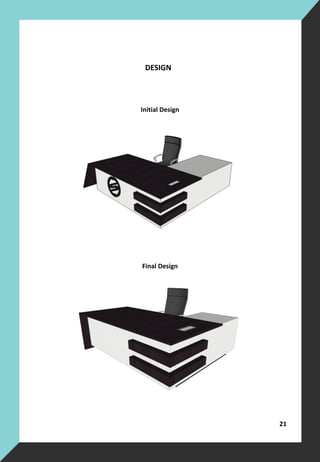 Initial Design
Final Design
21
DESIGN
 