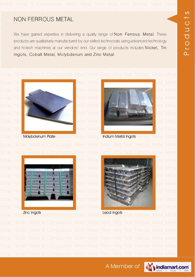 Nickel Metal & Compounds by Bhairav metals