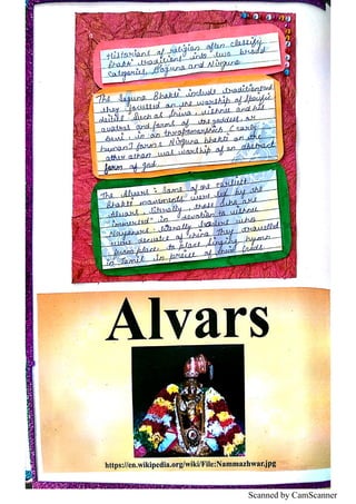 Bhakti Movements History Investigatory Project | PDF