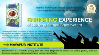 Bhakti Vaibhava Course PPT Bhakti Vaibhava Course PPT