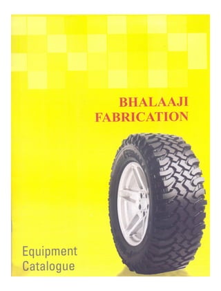 Bhalaaji Fabrication, Coimbatore, Tyre Manufacturing and Recycling Machines