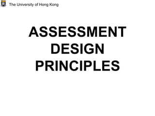 Effective Assessment and feedback designs | PPTX