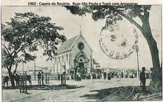 1902 - Capela do Rosário.  Ruas São Paulo e Tupis com Amazonas 