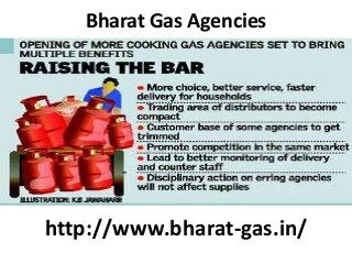 Bharat Gas Agencies

http://www.bharat-gas.in/

 