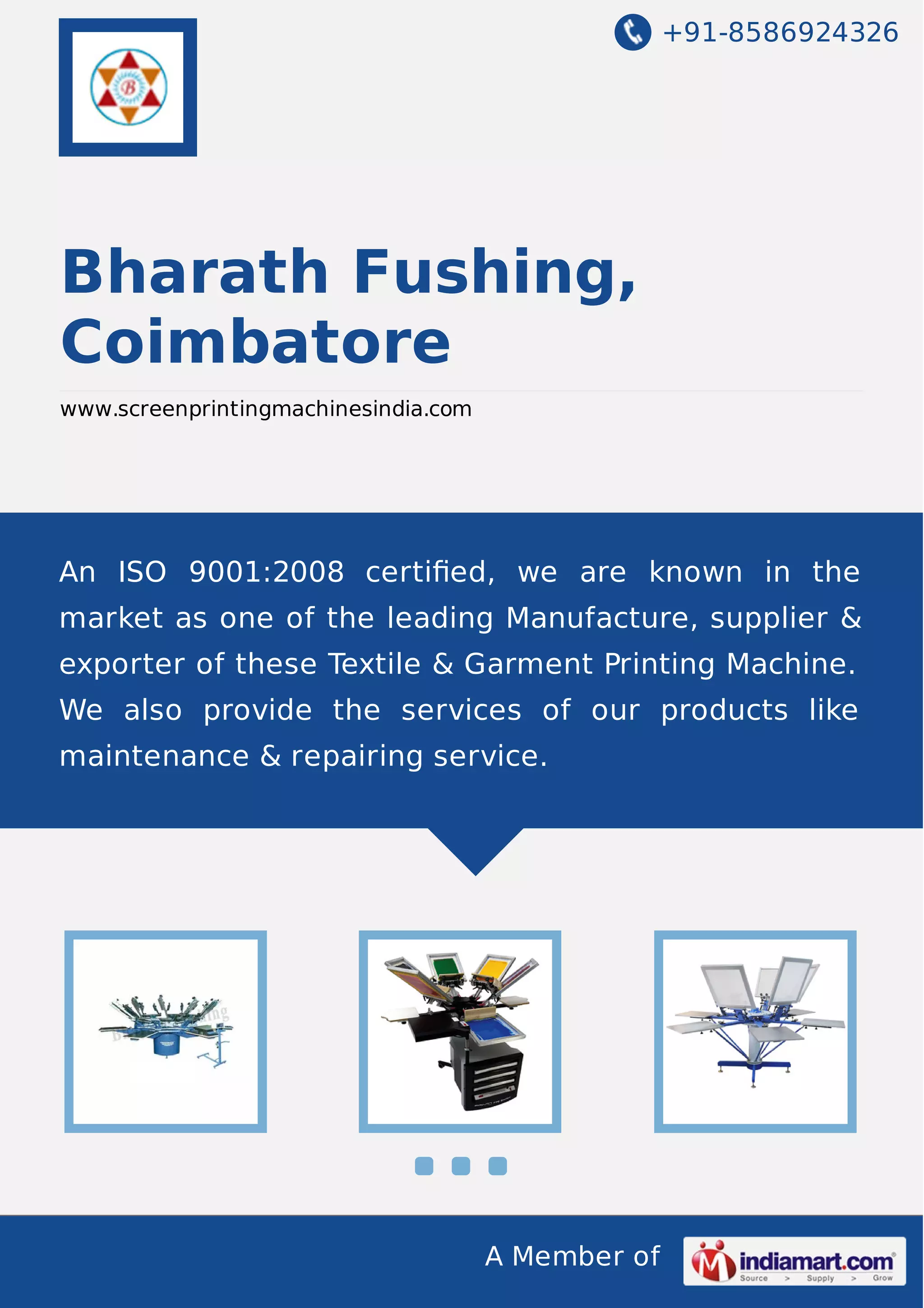 Bharath fushing-coimbatore | PDF