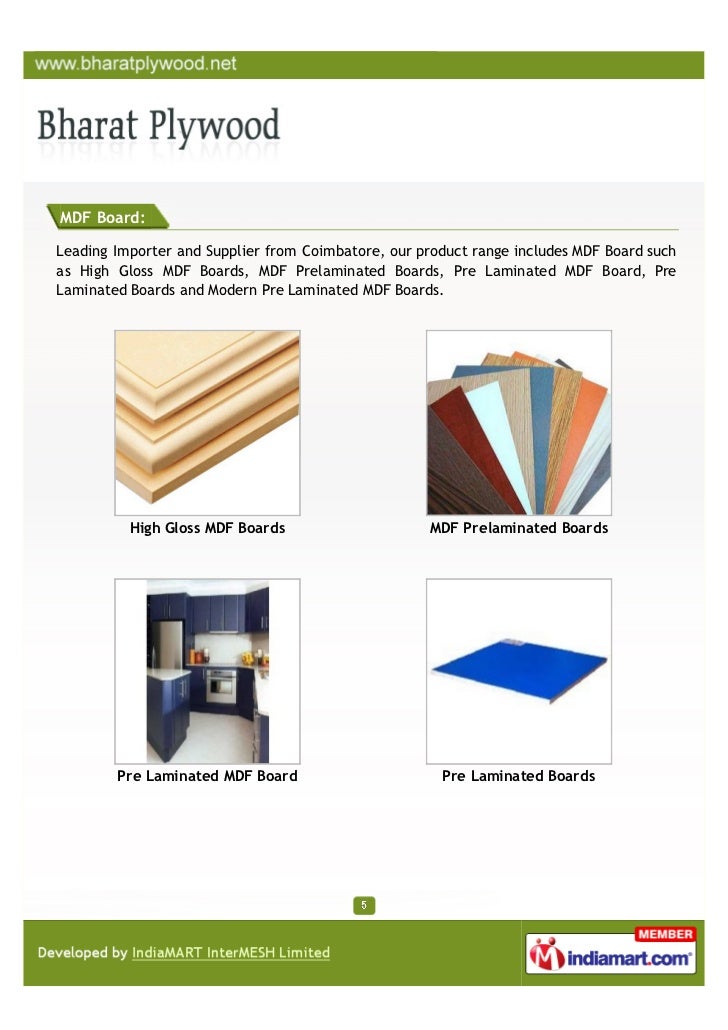 Bharat Plywood, Coimbatore, Commercial Plywood