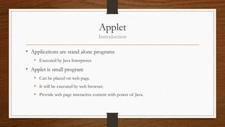 Applet Vs Servlet | PPSX