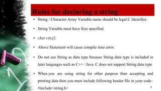 CPSTRINGSARGAVISTRINGS.PPT