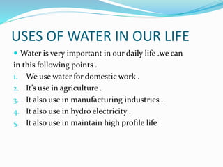 our water our life