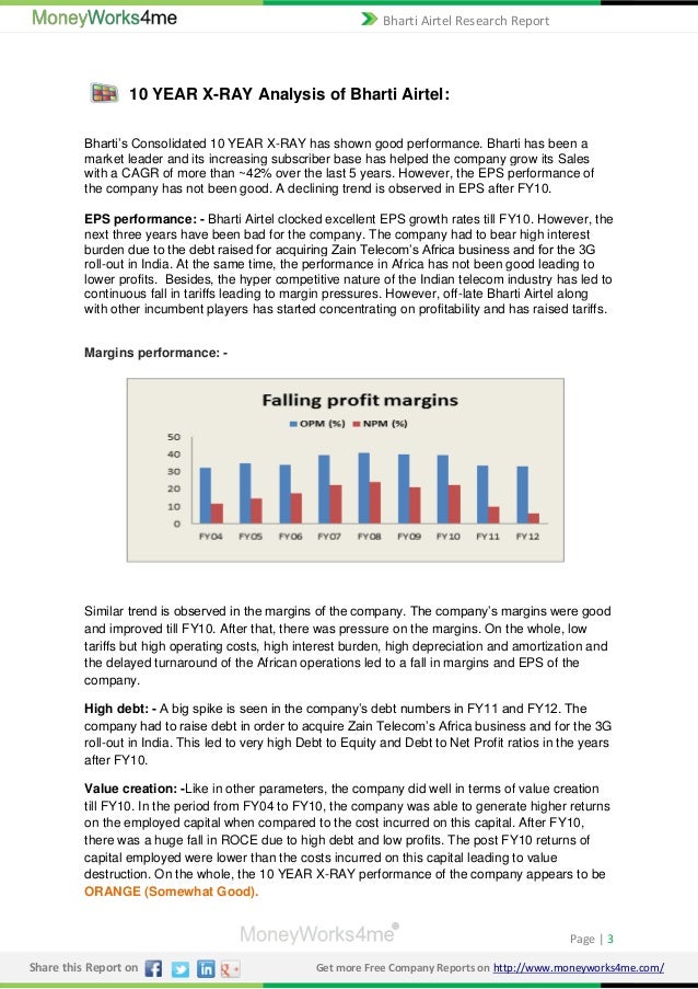 research paper on airtel