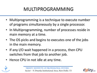 Operating Systems | PPTX