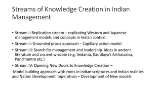Evolution of Indian Management/ Bhartiya Management | PPTX