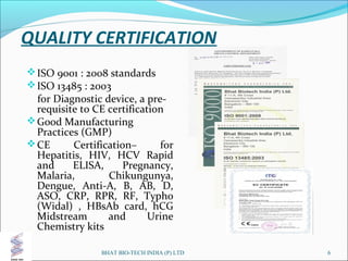 Bhat biotech slide show | PPT