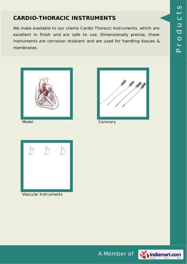 CardioThoracic Instruments by Bhatt surgicals
