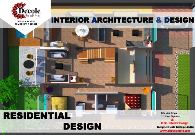 Bhavika Goyal B Sc Interior Design Presentation