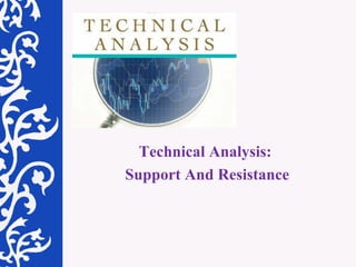 Technical Analysis:  Support And Resistance 