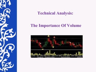 Technical Analysis:  The Importance Of Volume 